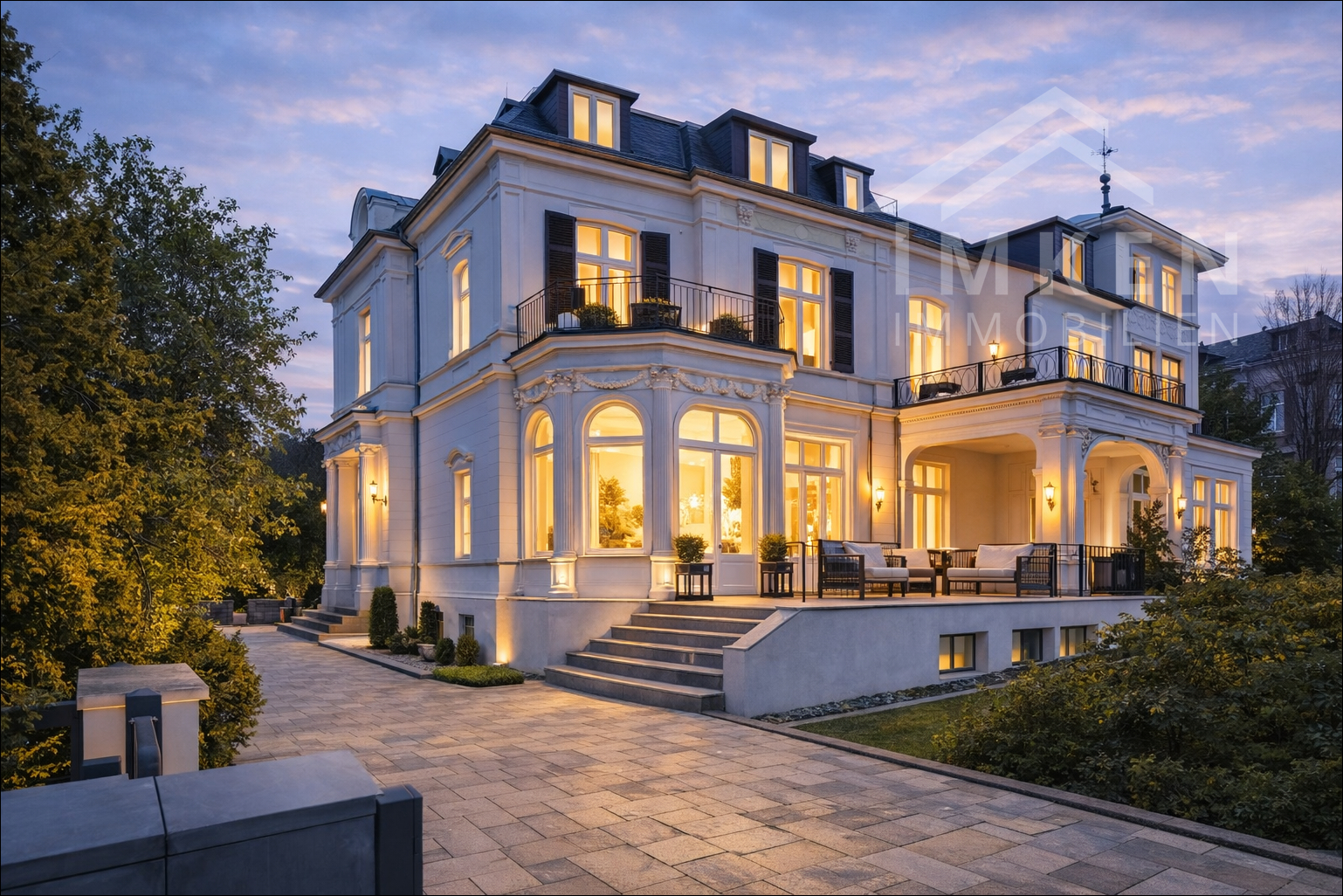 Außen Abend - KI generiert