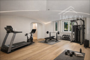 Gym im UG - KI generiert