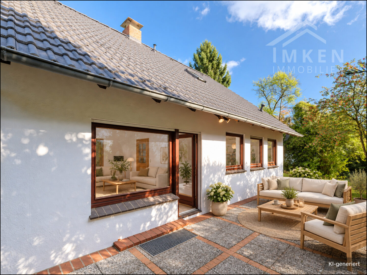 Terrasse KI-generiert